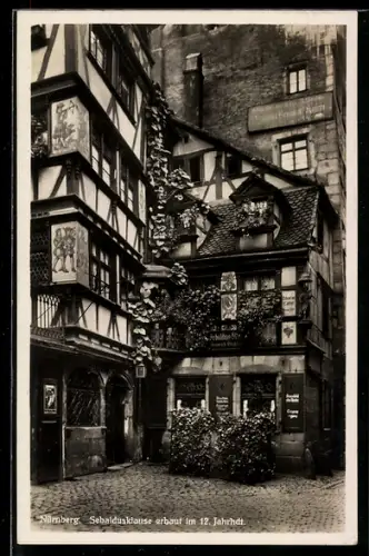 AK Nürnberg, Sebaldusklause erbaut im 12. Jahrhundert