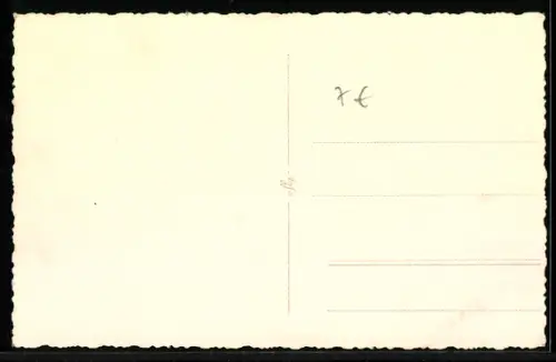 Foto-AK Radsportler mit Rennrad neben der Rennstrecke