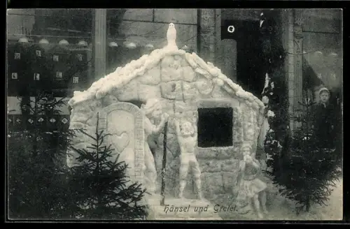 AK Eisplastik: Hänsel und Gretel