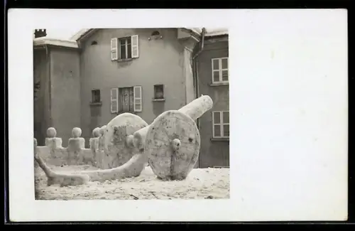 AK Eisplastik: Kanone