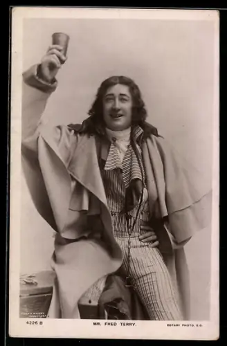 AK Schauspieler Fred Terry im Kostüm