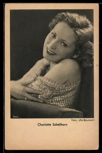 AK Schauspielerin Charlotte Schellhorn