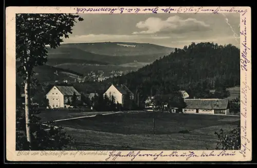 AK Steinseiffen, Blick nach Krummhübel