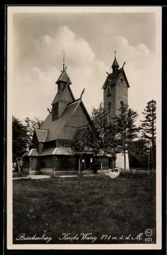AK Brückenberg, Kirche Wang, Aussenansicht