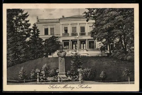 AK Misdroy, Kurhaus mit Anlagen