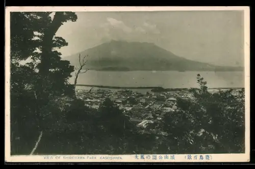 AK Kagoshima, View of Shiroyama Park