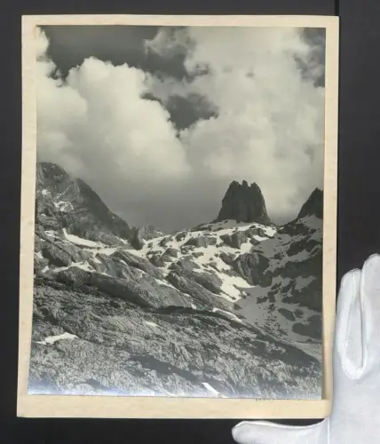 Fotografie Ansicht Poschiavo, Ospizio Bernina, Partie in der Grossglocknerstrasse mit Jungfraujoch und und Furkapass