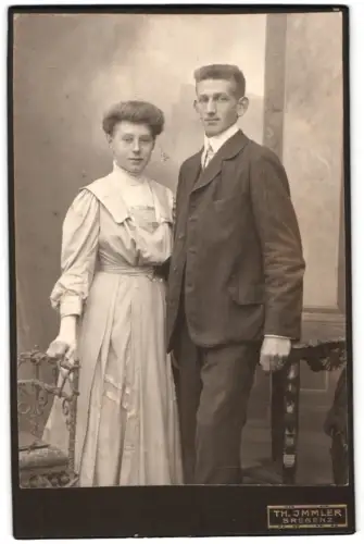 Fotografie Th. Immler, Bregenz, Portrait eines Paares
