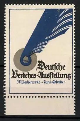 Reklamemarke München, Deutsche Verkehrs-Ausstellung 1925