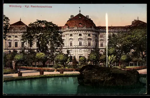 AK Würzburg, Kgl. Residenzschloss