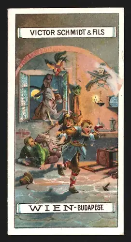 Sammelbild Wien, Victor Schmidt & Fils, Bonbons et Chocolat, Die Bremer Stadtmusikanten