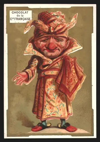 Sammelbild Paris, Chocolat de la Compagnie Francaise, 18. Boulevard de Sébastopol