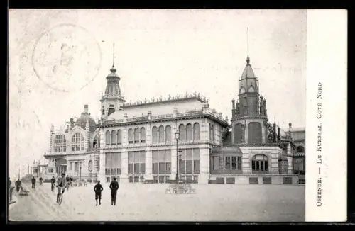 AK Ostende, Le Kursaal, Cote Nord