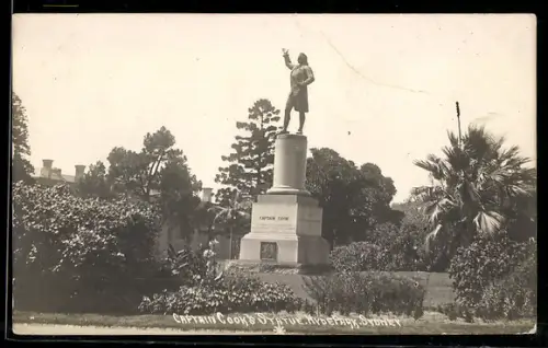 AK Sydney, Hyde Park, Captain Cooks Statue