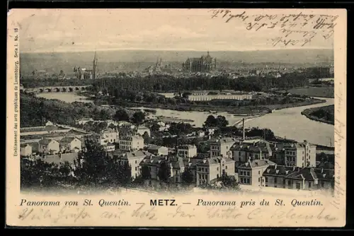 AK Metz, Panorama von St. Quentin