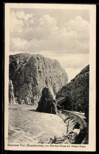 AK Demir Kapu, Eisernes Tor am Wardar-Fluss