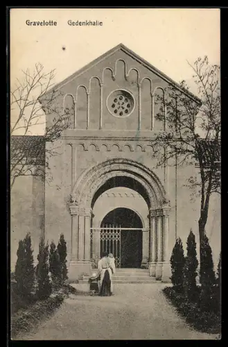 AK Gravelotte, Gedenkhalle