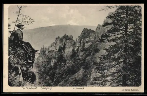 AK La Schlucht /Vosges, Le Hohneck