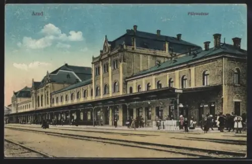 AK Arad, Palyaudvar, Bahnhof