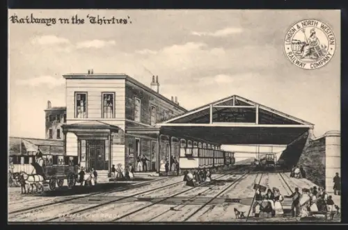 AK Liverpool, Railway Office, Bahnhof