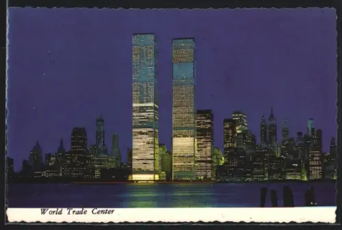 AK New York, NY, World Trade Center at Night