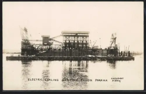 AK Colon, Electric Coaling Station, Kohle