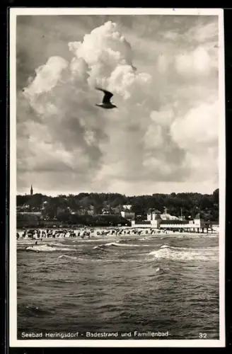 AK Heringsdorf, Badestrand und Familienbad