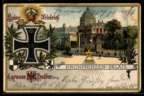 AK Berlin, Kronprinzen-Palais