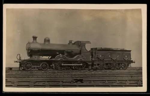 AK Britische Lokomotive Nr. 68 der SDJR mit Tender, englische Eisenbahn