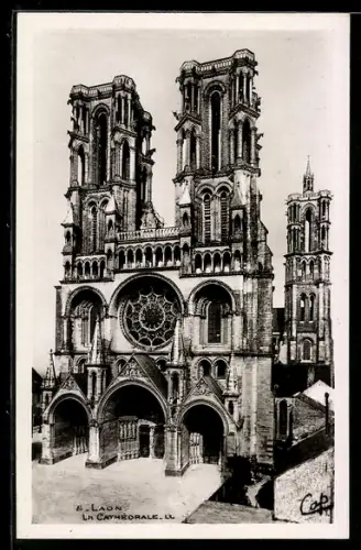 AK Laon, La Cathédrale