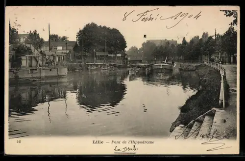 AK Lille, Pont de l`Hippodrome
