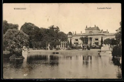 AK Warschau, Lazienki-Palast