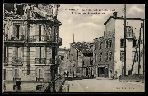 AK Verdun, Rue du Docteur Anthouard