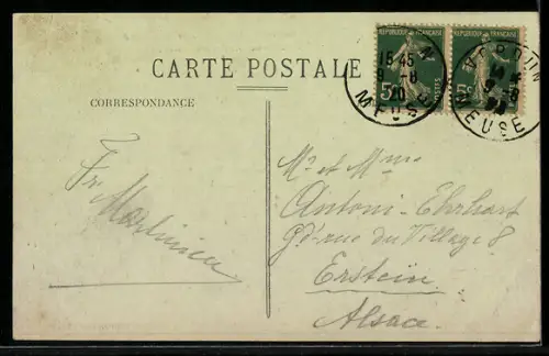 AK Verdun, Rue du Docteur Anthouard