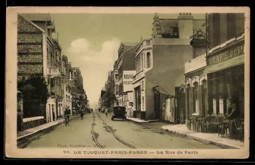 AK Le Touquet-Paris-Plage, La Rue de Paris