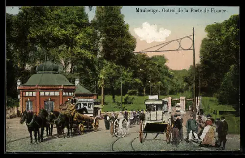 AK Maubeuge, Octroi de la Porte de France