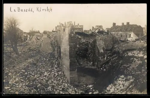 AK La Bassée, Kirche