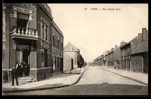 AK Lens, Rue Emile Zola