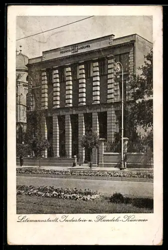 AK Litzmannstadt, Industrie-u. Handels-Kammer