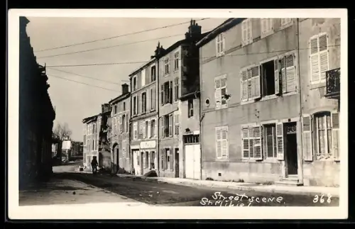 AK Saint-Mihiel, Street scene