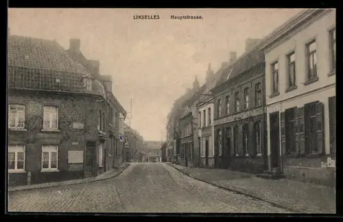 AK Linselles, In der Hauptstrasse