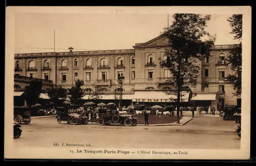 AK Le Touquet-Paris-Plage, L`Hôtel Hermitage, en Forêt