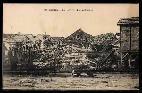 AK Chauny, La Gare de Chauny-Usines