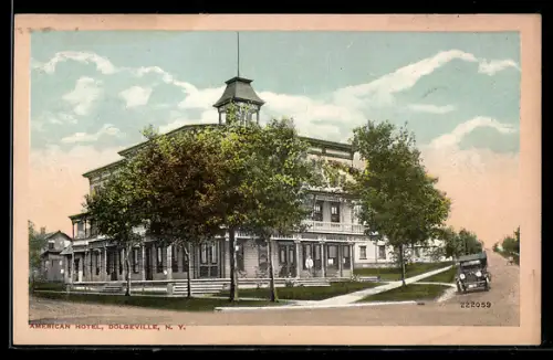 AK Dolgeville, NY, American Hotel