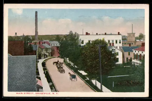AK Dolgeville, NY, Main Street