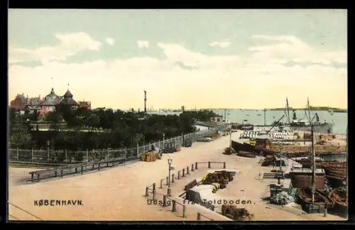 AK København, Udsigt fra Toldboden