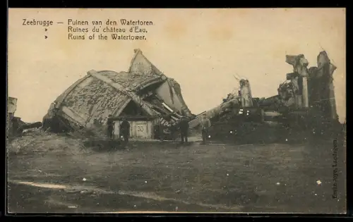 AK Zeebrugge, Ruinen van den Watertoren