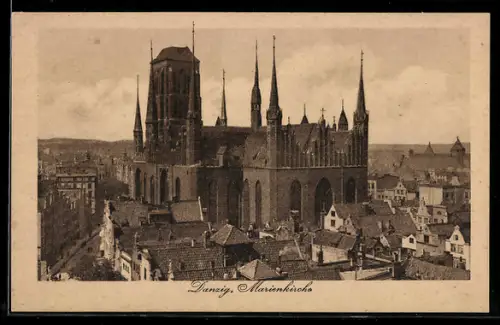AK Danzig, Marienkirche