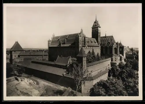 AK Marienburg / Malbork, Schloss des Deutschen Ritterordens