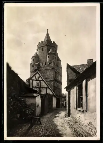 AK Königsberg i. d. Neumark, Schwedter Torturm aus dem Anfang des 15. Jahrhunderts